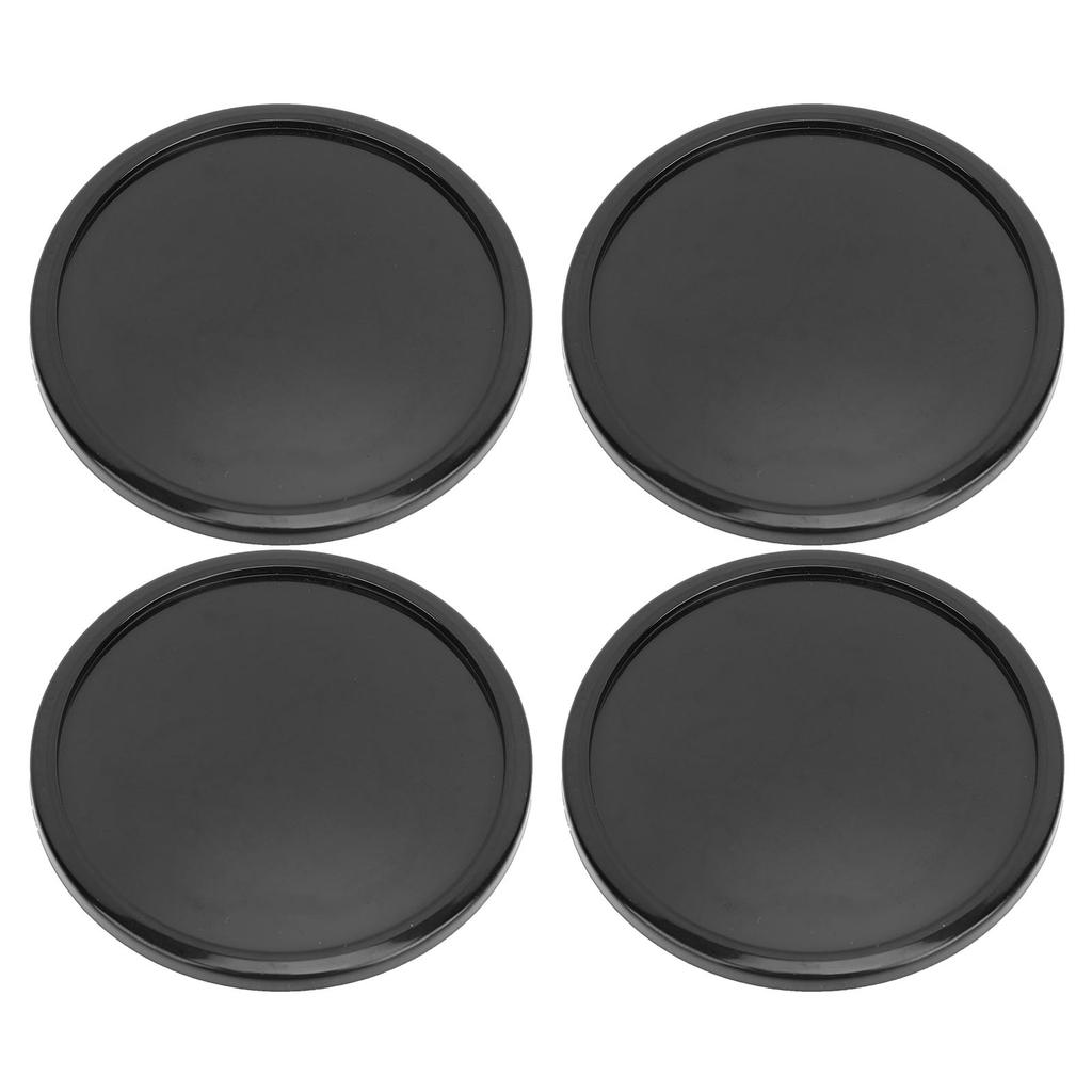 4 ks Krytka středu kola 65mm vnější průměr 48mm vnitřní průměr Stylová Univerzální Vhodná Snadná Instalace Kryt Středu Kola Černá