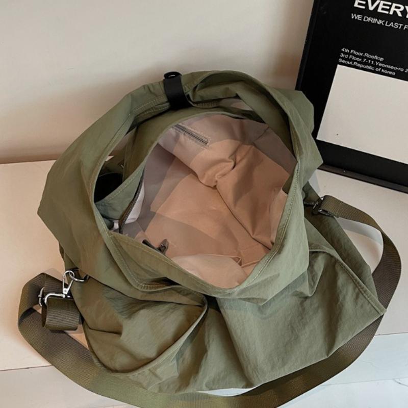 Japan Style Nyl Crossbody Bag Casual Large Capacity Tote Bag Lightweight Women Shoulder Bag Simple Handbag