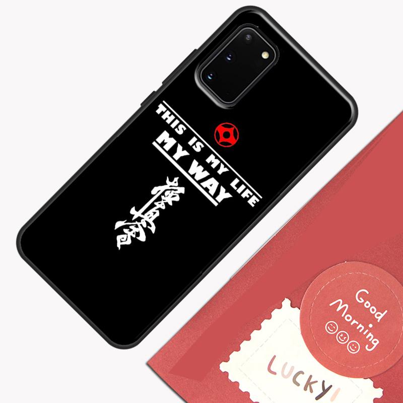 Coque de téléphone Symbole Karaté Kyokushin Pour Samsung Galaxy S25 S26 Ultra S20 S21 S22 S23 S24 Plus S9 S10 S25 FE Coque