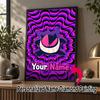 Personalized Gengar Diamond Art Custom Name 5D Diamond Painting Full Drill DIY Craft