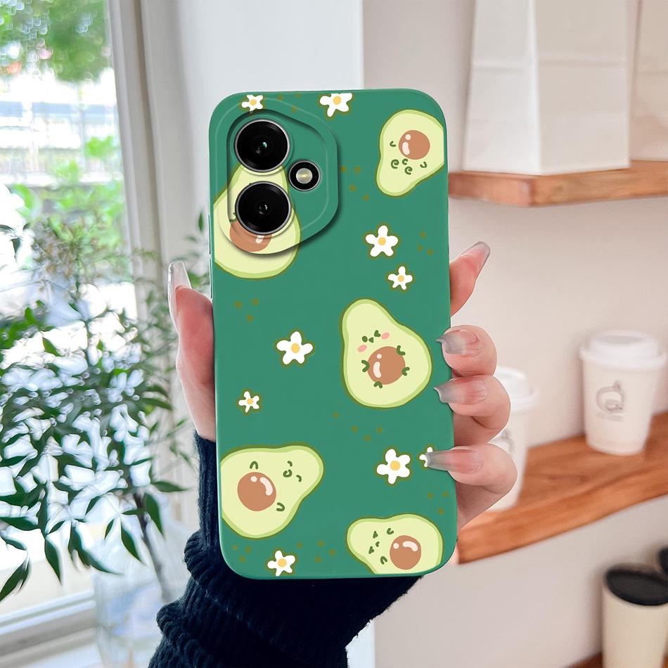 Case For Honor 400 Pro Global Cartoon Dinosaur Back Cover Liquid Silicone Full Protection Durable Shockproof Phone Protectors