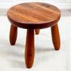 Household Low Stool Online Celebrity Shoes Children and Adults Small Round Solid Wood Door Shoes Stool Round Stool.