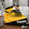 Custom Name Call Duty Mobile Blanket for Couch & Bed, Plush Cozy Fuzzy Blanket Super Soft & Warm Blankets for Fall and Winter. 0908162