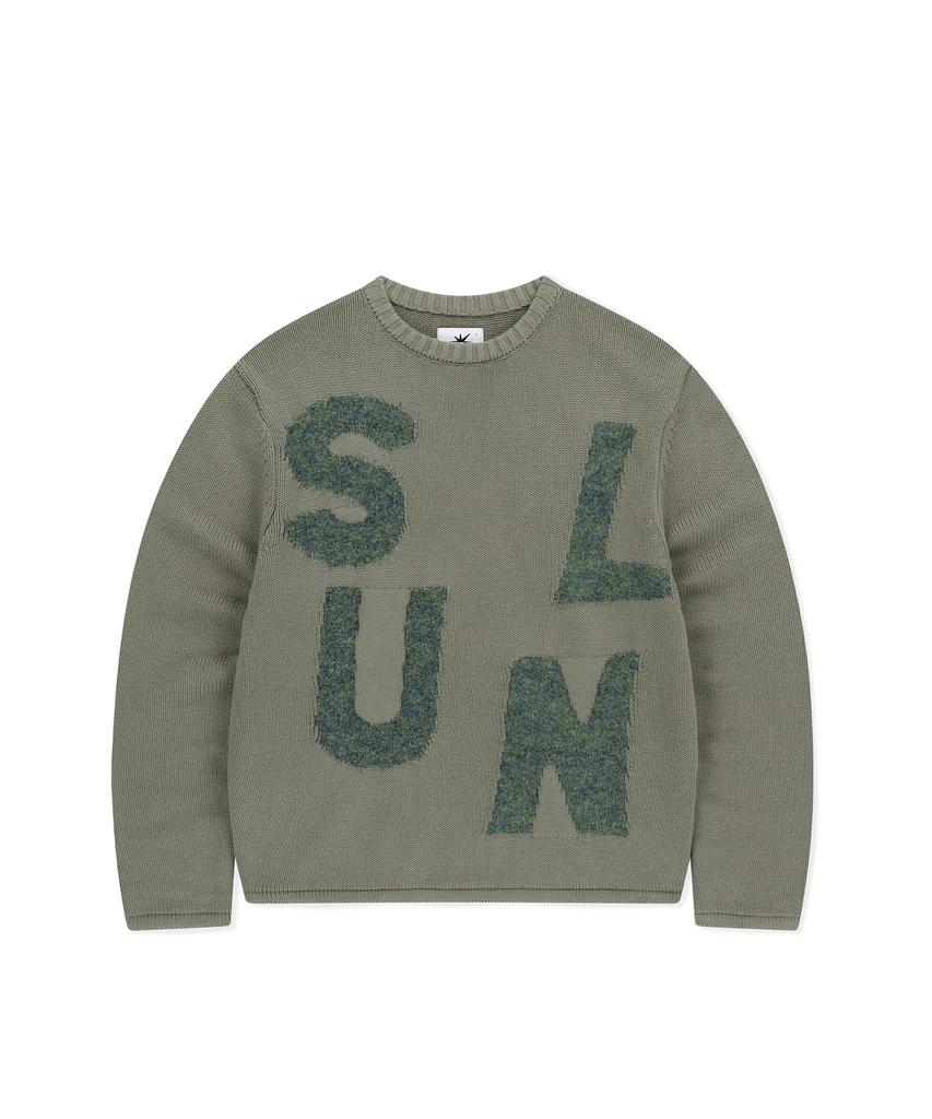 Sun Love Capital Crewneck Knit Gray