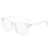 Unisex Anti Blue Light Square Glasses Full Frame Radiation Protection Optical Eyewear for Men Women Fashion