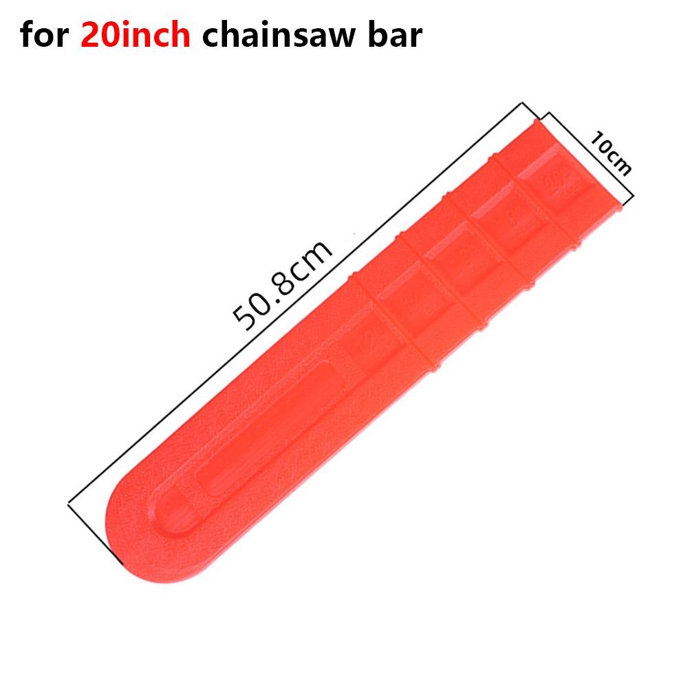 1Pcs 10-24inch Chain Saw Guide Cover Anti-scratch Plastic Chain Saw Bar Protector Plate Guard Cover Power Tool Accessories