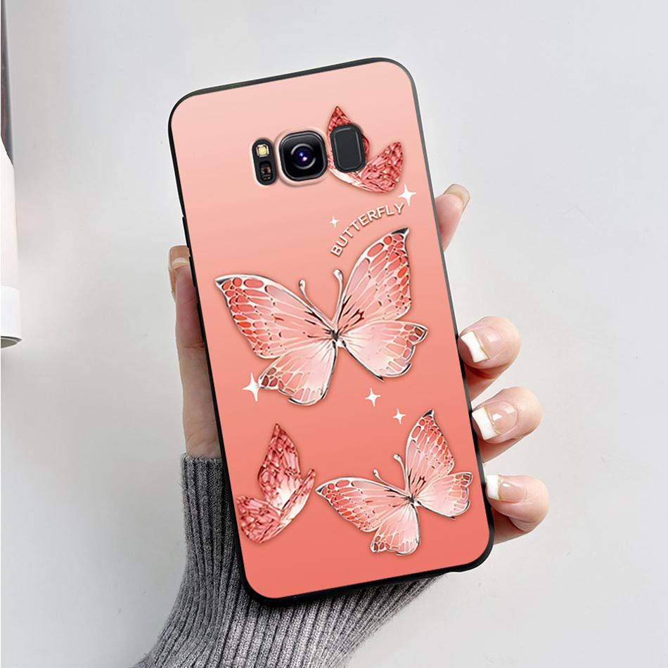 

For Samsung Galaxy S8 Plus Case Galaxy S8 Shockproof Back Phone Cases For Samsung S8 GalaxyS8 Plus Cartoon Silicone Cover Bumper For Galaxy S8