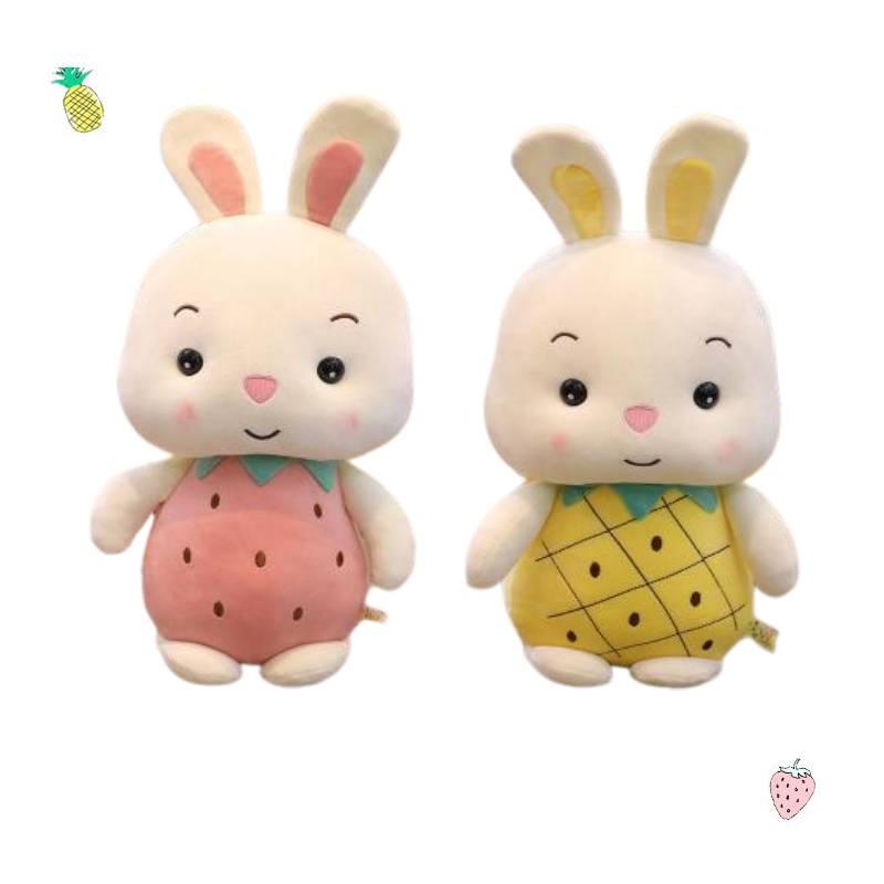 Fruit Pig Pineapple Strawberry Plush Toy Pig Doll Stuffed Animal Cushion