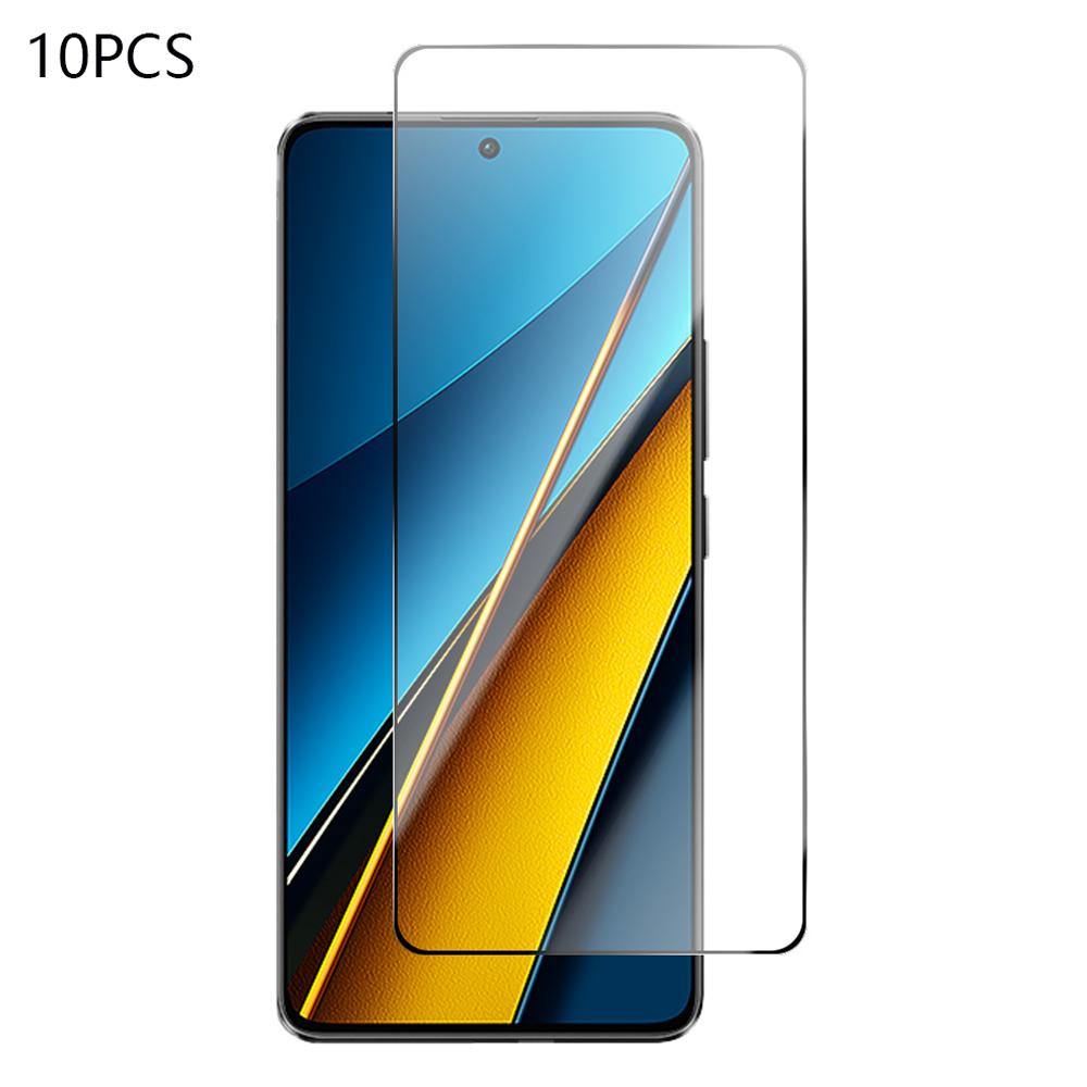 

RURIHAI 10Pcs For Xiaomi Poco F7 Ultra 5G High Aluminium-Silicon Glass Film 0.26mm 2.5D Screen Protector Type A