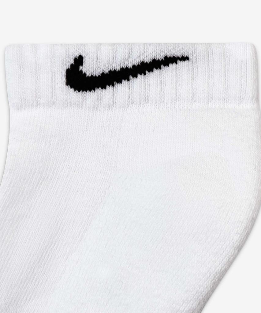NIKE Everyday Cushioned Training Low Socks (3 Pairs) - White:Black / Sx7670-100