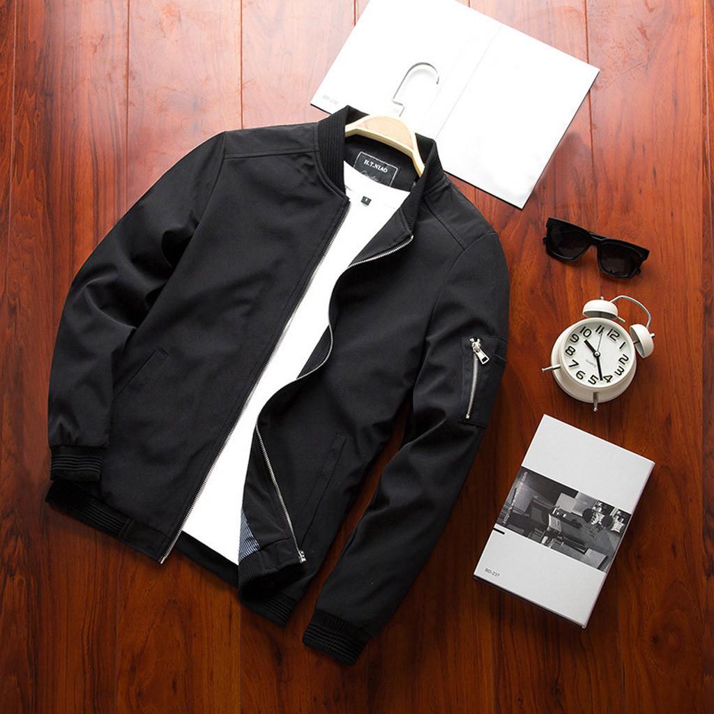 

Модная мужская повседневная однотонная термокожаная куртка с длинным рукавом, верхнее пальто XXXXXXL чёрный