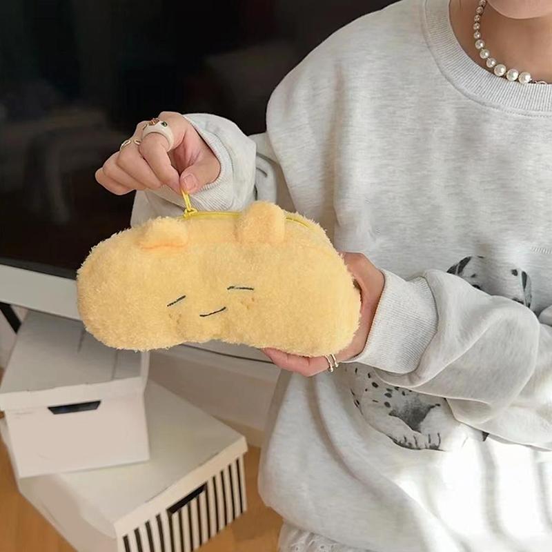 Oryginalny Pluszowy Piórnik Uroczy Ins Wielofunkcyjny Torba do Przechowywania o Dużej Pojemności Torba na Artykuły Papiernicze dla Ucznia Piórnik Szkolny