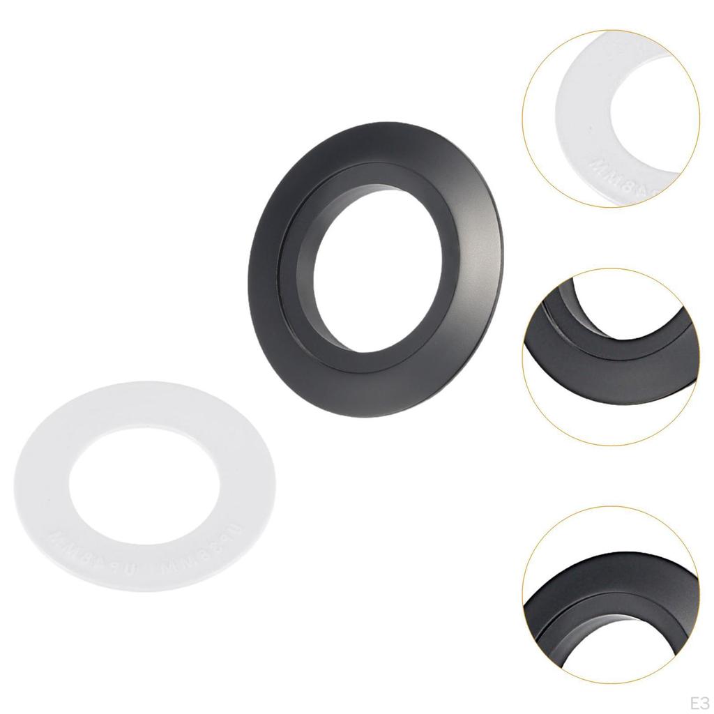 38mm To 48mm 58 Toilet Button Converter Plate, Gasket, Rings, Replacement, Flush
