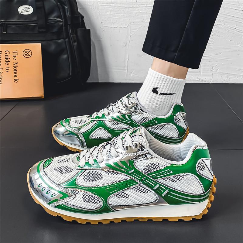 Youth Adult Fashion Trend Mesh Men's Shoes Retro Outdoor Leisure Sports Shoes Running Shoes