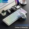 Qianxingzhe V102 RGB Wired Gaming Keyboard & Mouse Combo
