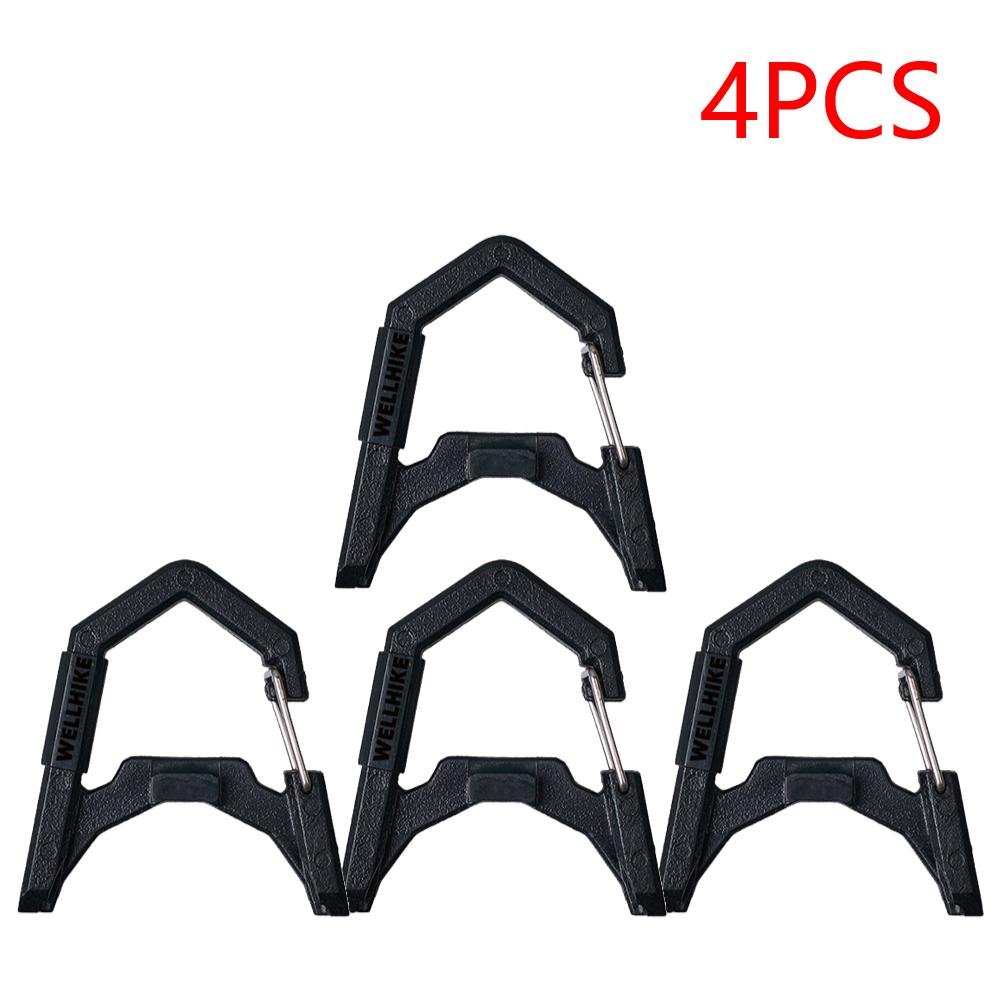 3-10PCS Camping Light Hook Camping Lantern Hanging Buckle GZ Lantern Spring Buckle for Outdoor Camping Fishing