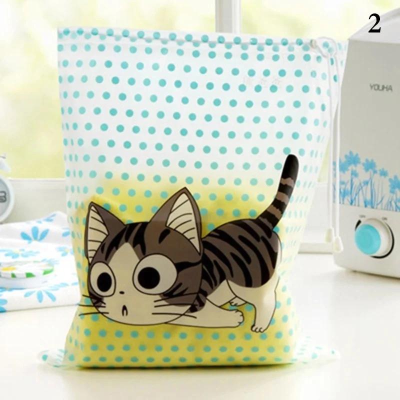 New Waterproof Durable Cartoon Makeup Bath Cosmetic Toiletry Travel Toothbrush Pouch Bag Organizer Case