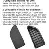 TTCR-II For GMC Sierra And Chevy Silverado Bed Rail Stake Hole Covers -2024 2025, Truck Bonneau Covers Stake Pocket Plugs For Sierra