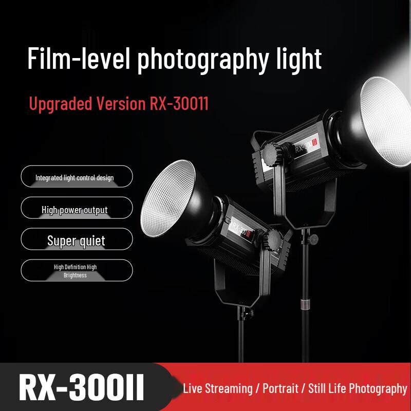 Zhipai RX300II Upgraded COB Dual Color Temperature Fill Light