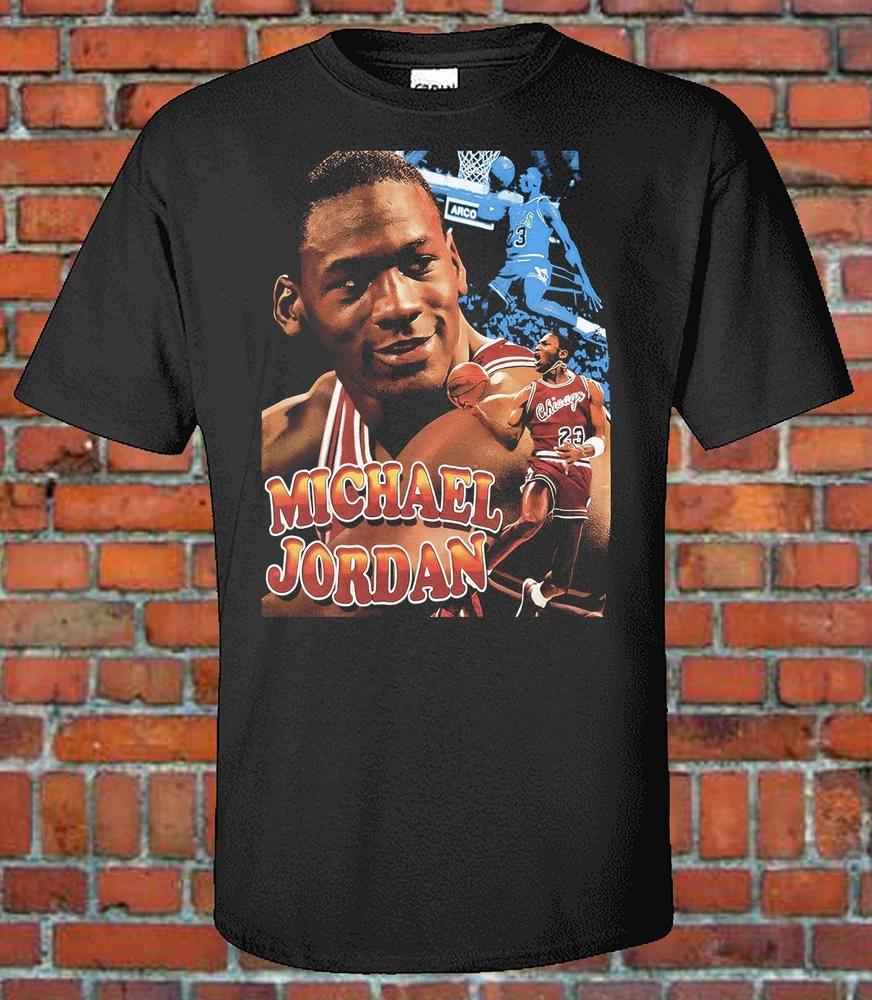 MJ Bootleg Style Graphic Tee M