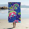 Paisley Print Beach Towel For Kids Personalized Bath Towel Pool Towel Vacation Gift Picnic Towel Party Gift