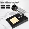 936 Electric Soldering Iron Stand with Chrome Bracket for Handle Placement and Fixing.