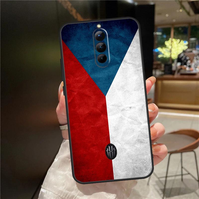 Czech Republic Czech Flag Case For ZTE Nubia Red Magic 8 8S 9 9S 10 10S 11 Pro Plus 6 7 6S 7S For RedMagic 10 Air Cover