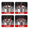 Stainless Steel Large Capital Soup Pot Cooking Noodle Pot Bucket Food Drawer Dumpling Cooker Tray Steamed Steamer Pot Friteuses