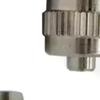 Dispensing Glue Subpackaging Syringe Barrel Luer Lock Adapter Fitting Tracheal Connector Metal Material Parts