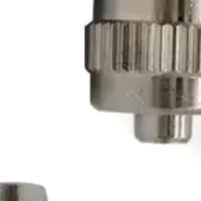 Dispensing Glue Subpackaging Syringe Barrel Luer Lock Adapter Fitting Tracheal Connector Metal Material Parts