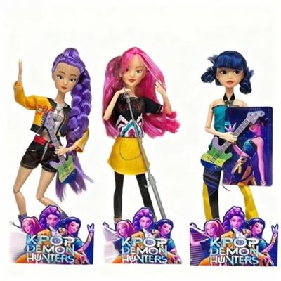 NOWE 3 modne lalki Kpop Łowcy Demonów, Lalki winylowe, Lalki, Prezenty świąteczne, Prezenty urodzinowe, Prezent na Halloween Zabawki dla dziewczynek