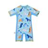 Kids' Cartoon Dinosaur Two-Piece Swimsuit