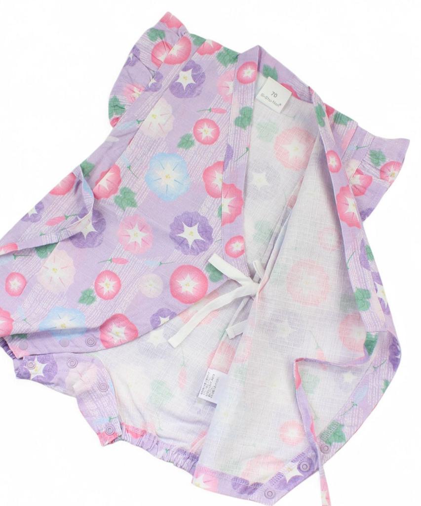 Baby Jinbei Coverall for Girls Shi-shu-Non (15333106), Purple, 80cm,
