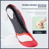 Palmilhas esportivas de suporte de arco respirável masculinas - Absorção de choque, absorção de suor, correção de eversão de pé plano