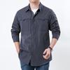 Men's Outdoor Quick Dry Tactical Shirt - Long Sleeve, Breathable, Elastic, Multi-Pocket
