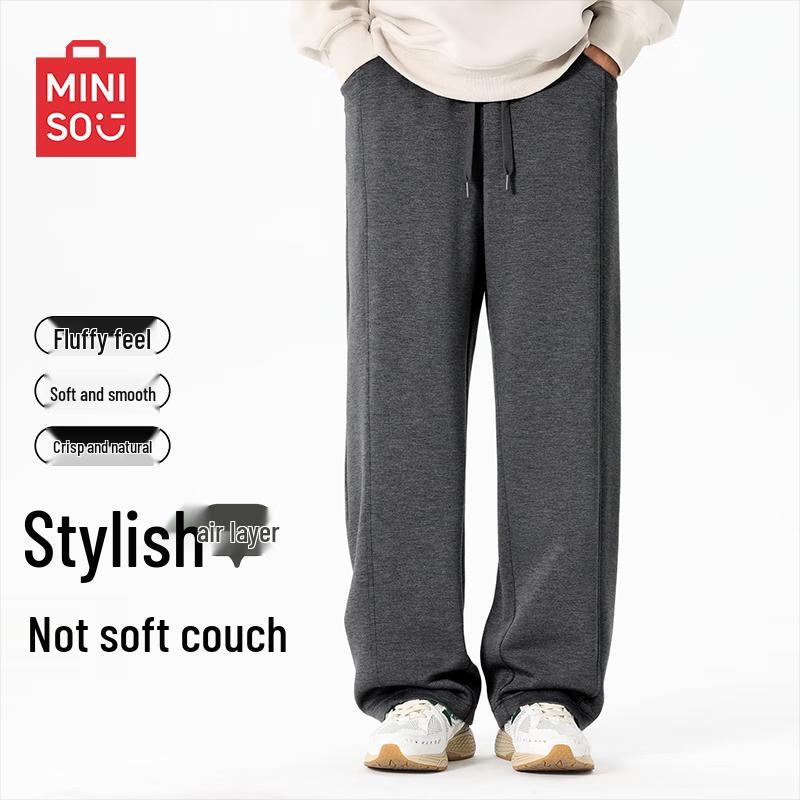 

MINISO Мужские спортивные штаны прямого кроя 3XL