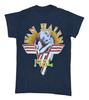 Vintage VAN HALEN Anvil Ched 1984 Baby Smoking Tour Μπλουζάκι Μεσαίο ΣΠΑΝΙΟ Unisex T-Shirt