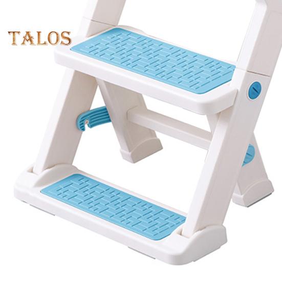 Çocuklar için Ayarlanabilir Yükseklikli Merdivenli Tuvalet Eğitim Koltuğu Katlanabilir Basamaklı Tabure Kaymaz Pedler Tuvalet Eğitimcisi Kaymaz Tuvalet Eğitim Merdiveni