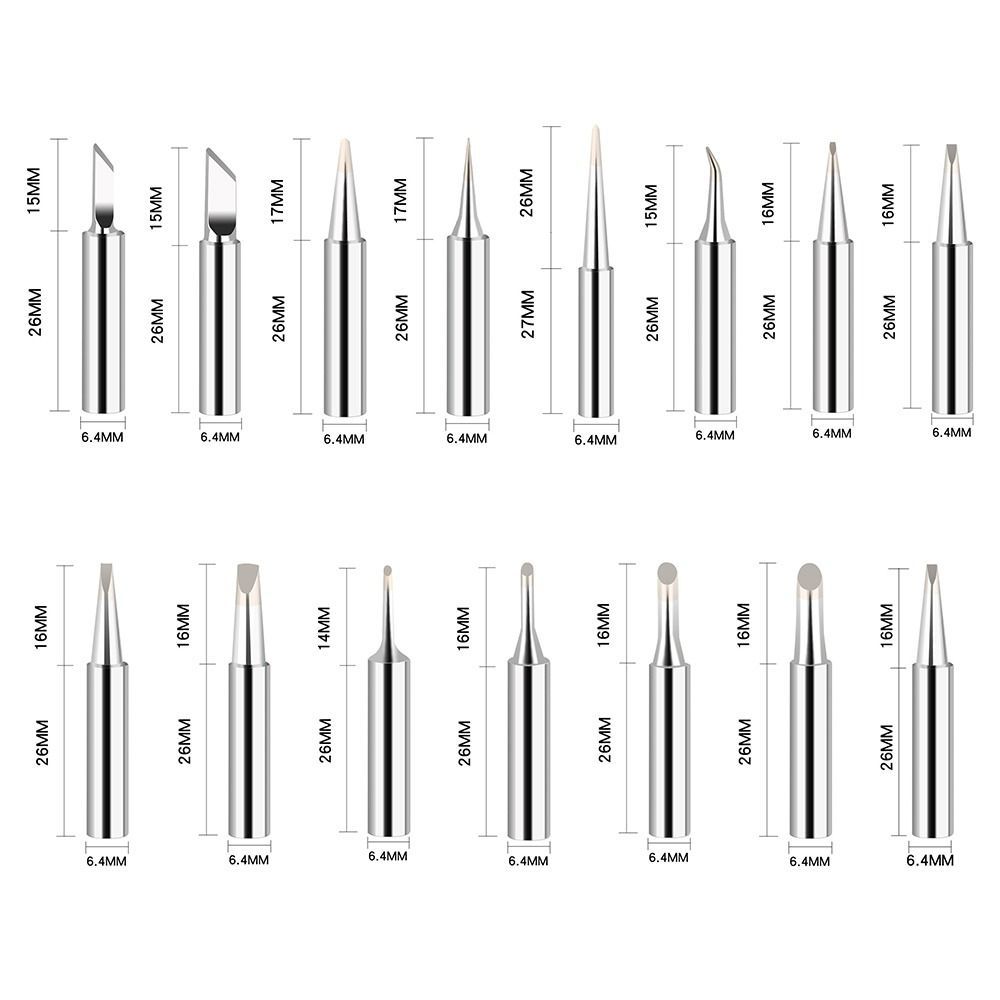1Pc 900M-T Soldering Iron Tip Durable Electric Soldering Iron Head Replacement Kits Solder Bits Welding Tools Accessories