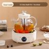 Multifunctional Automatic Glass Flower Tea Pot for Home or Office
