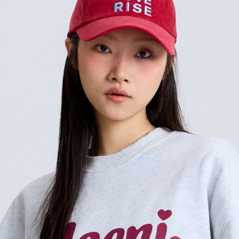 

macni CORDUROY LLR DEEP BALL CAP RED RED_FREE