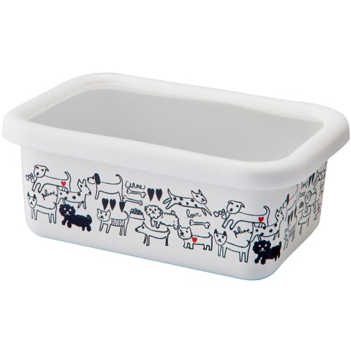 Toyo Horo Plune Rectangle Stocker, Monotone Dog, Medium, PRS-504