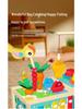 Toddler Educational Wooden Farm Radish Pull Toy - Car Shape, Color Recognition & Matching