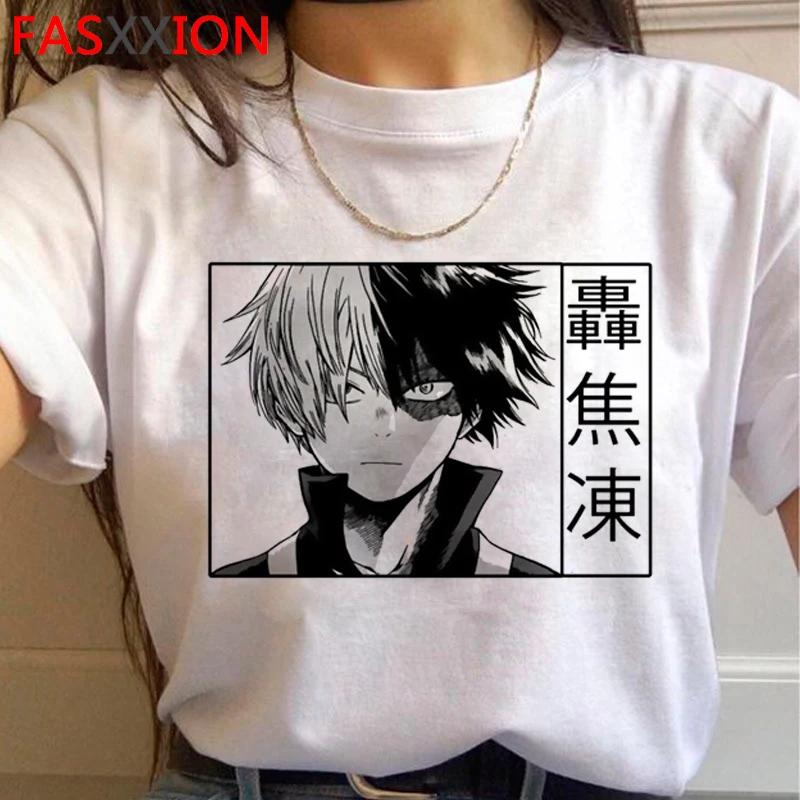 My Hero Academia Bakugou Todoroki Boku No Hero Bnha T-shirt T Shirt feUnisex Tumblr Aesthetic Clothes Harajuku Kawaii