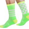 1 Pair Asymmetric Pattern Cycling Socks Breathable Bicycle Sock Middle Tube Sports Socks  Basketball