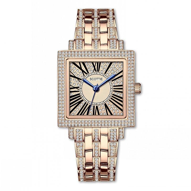Fashion Full Diamond Square Roman Temperament Full Diamond Strap Diamond Inlaid Watch Women Personalized Watch Women