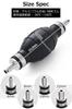 Kingfisher Hand Fuel Pump (Temperature -30°C - 130°C), Manual Fuel Pump, Hand Primer (0.5 Inches (12 Mm)