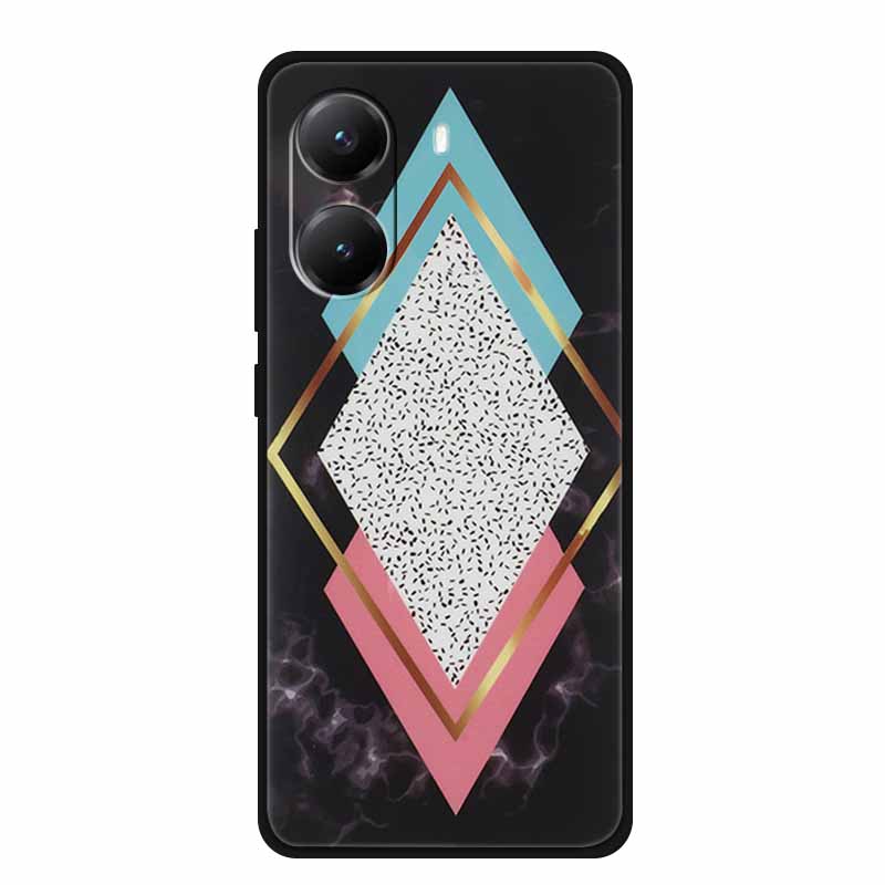 Funda For Poco X7 Pro Cases Marble Painted Silicone Back Cover for Poco X7 Pro Protective Shockproof Cool Capa Poco X7Pro Bumper