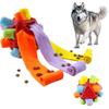 Triangle Snuffle Ball: Upgraded Rubber Pet Toy for Dogs