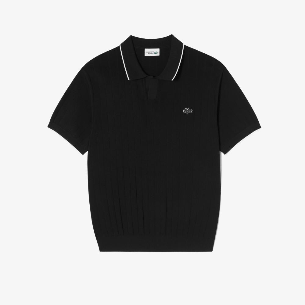 [Lacoste] Men's Open Collar Sweater AH721E-56G031